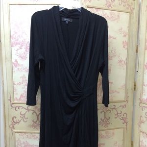 Karen Kane faux wrap dress